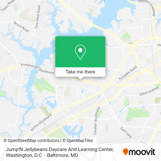 Jump'N Jellybeans Daycare And Learning Center map