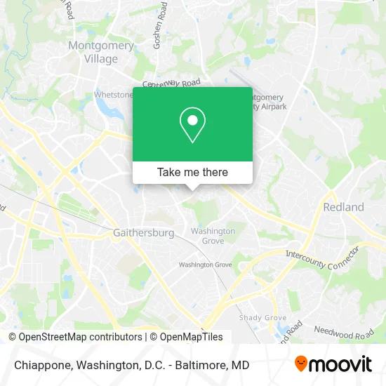 Chiappone map