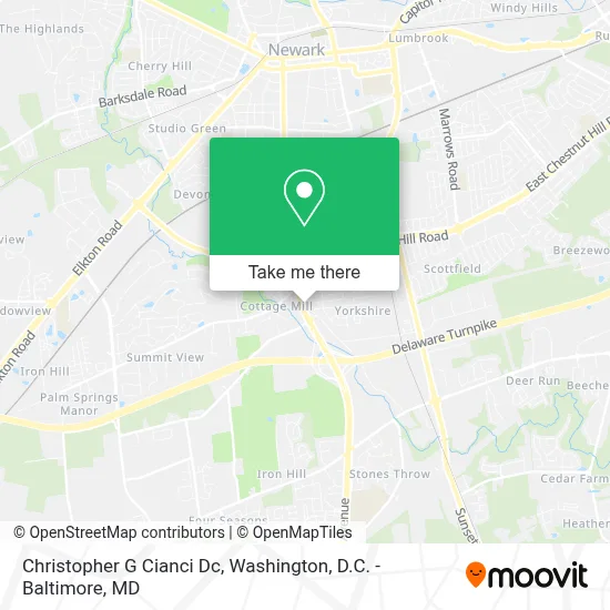 Christopher G Cianci Dc map