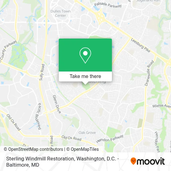 Sterling Windmill Restoration map
