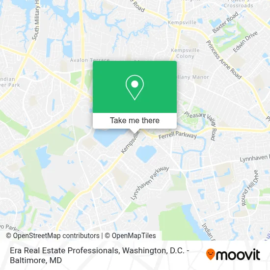 Era Real Estate Professionals map