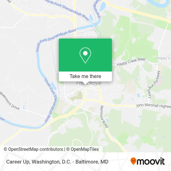 Career Up map