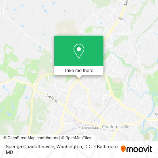 Spenga Charlottesville map