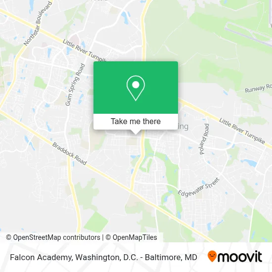 Falcon Academy map
