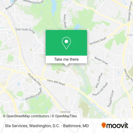 Ste Services map