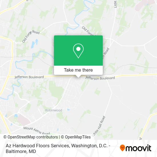 Az Hardwood Floors Services map