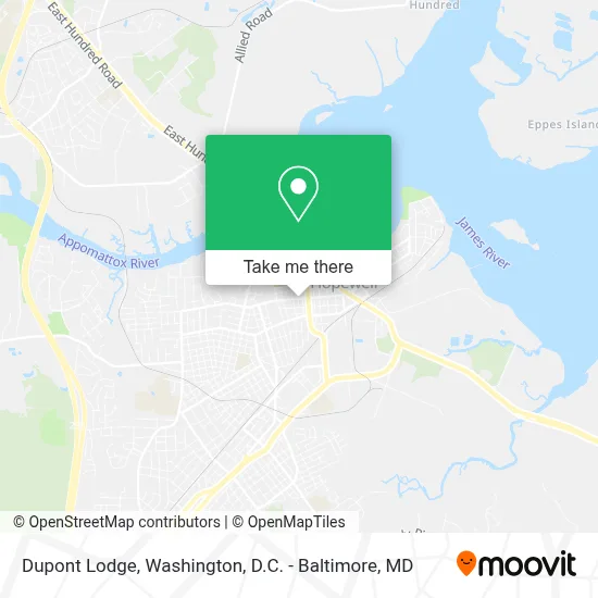 Dupont Lodge map