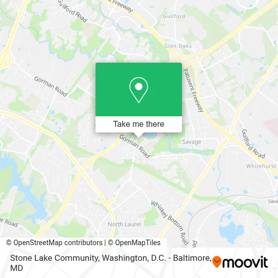 Stone Lake Community map