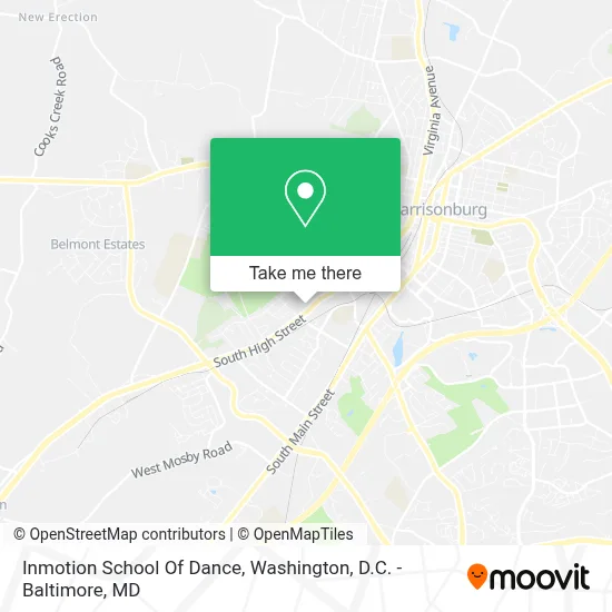 Inmotion School Of Dance map