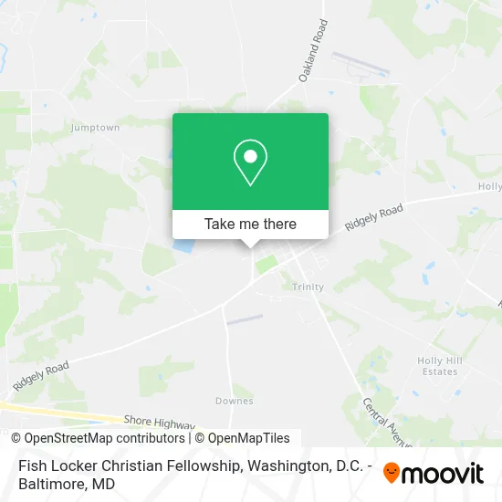 Fish Locker Christian Fellowship map