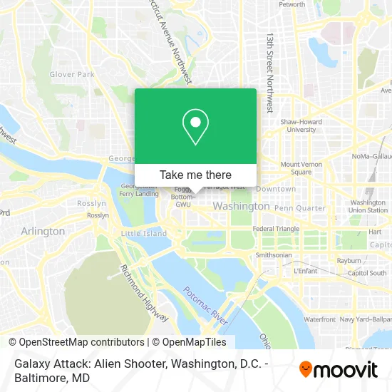 Galaxy Attack: Alien Shooter map