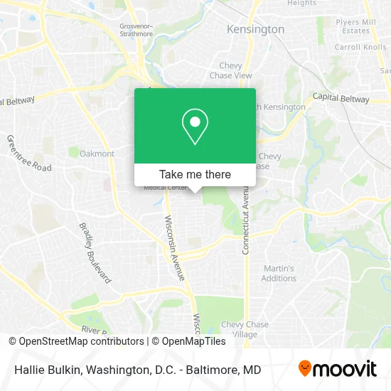 Hallie Bulkin map