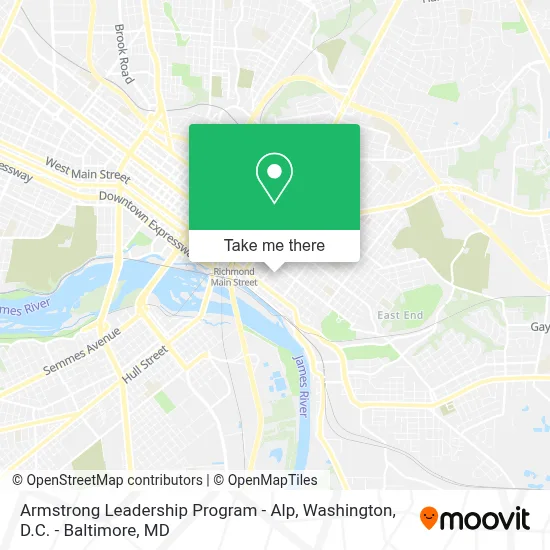 Armstrong Leadership Program - Alp map