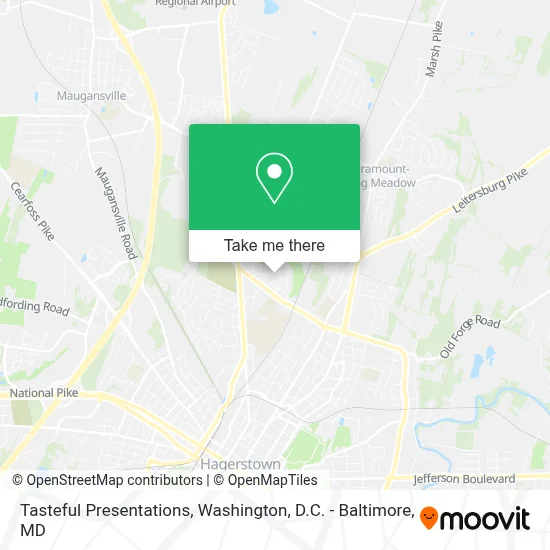Tasteful Presentations map