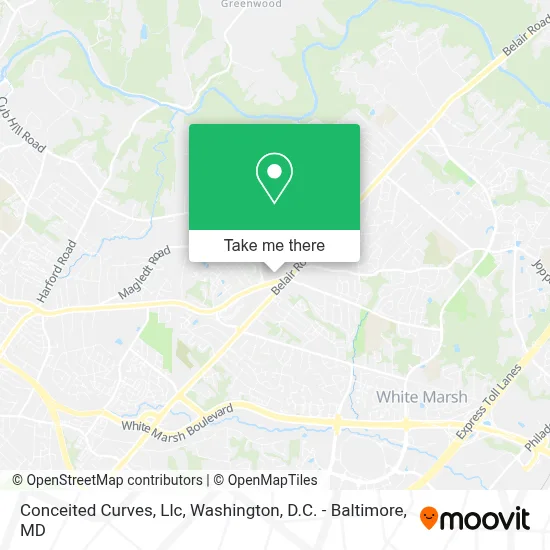 Conceited Curves, Llc map