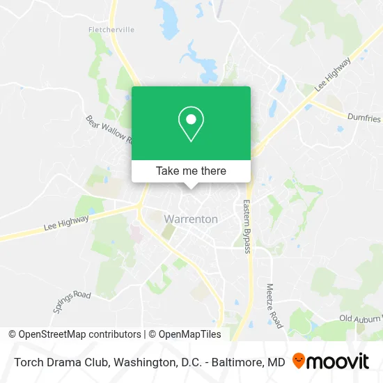 Torch Drama Club map