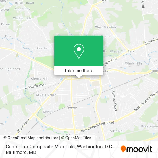 Center For Composite Materials map