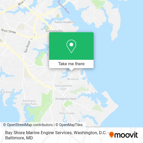 Bay Shore Marine Engine Services map