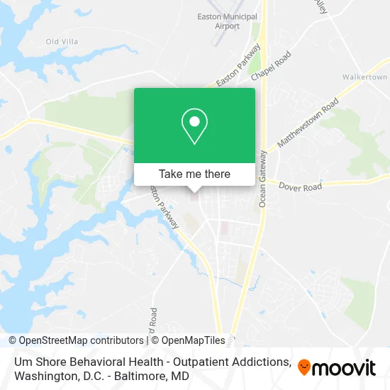 Um Shore Behavioral Health - Outpatient Addictions map