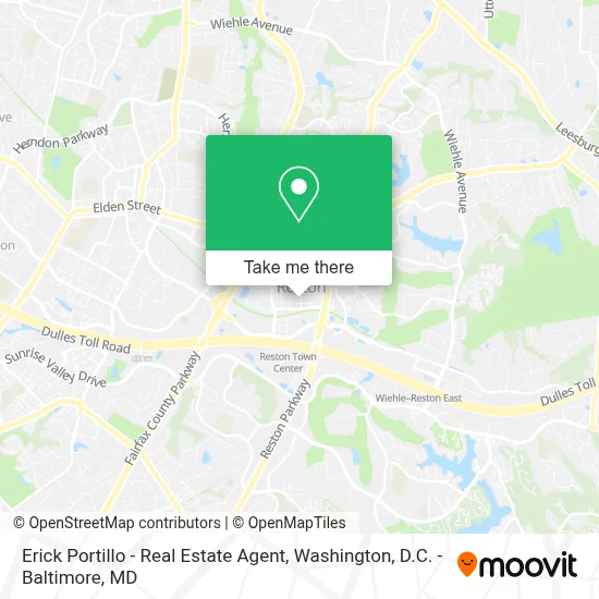Erick Portillo - Real Estate Agent map