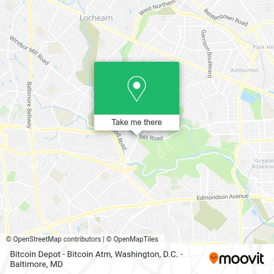 Bitcoin Depot - Bitcoin Atm map