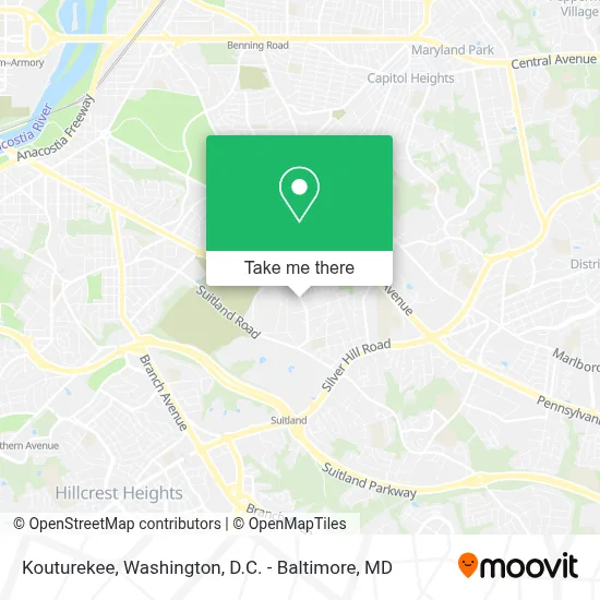 Kouturekee map