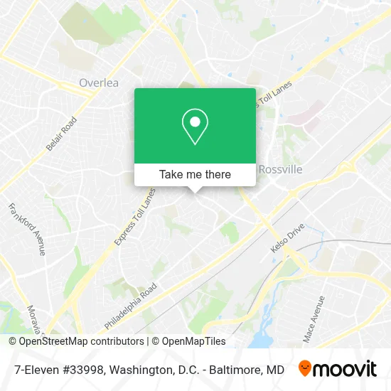 7-Eleven #33998 map