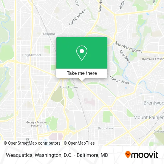 Weaquatics map