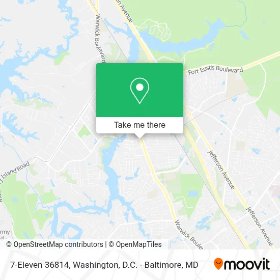 7-Eleven 36814 map