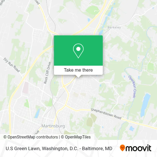 U.S Green Lawn map