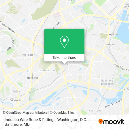 Indusco Wire Rope & Fittings map