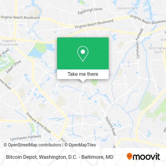 Bitcoin Depot map