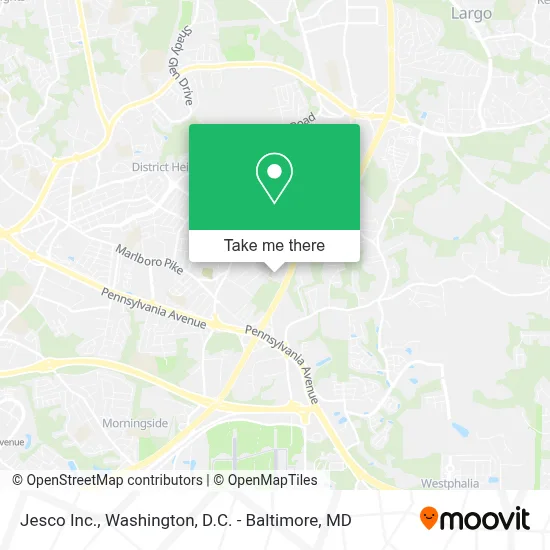 Jesco Inc. map