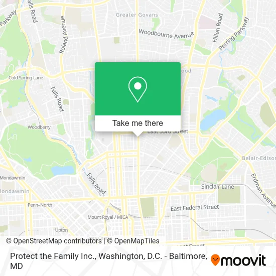 Protect the Family Inc. map