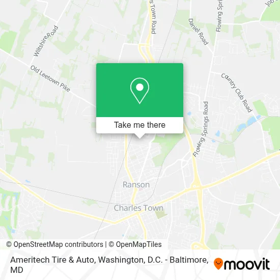 Ameritech Tire & Auto map