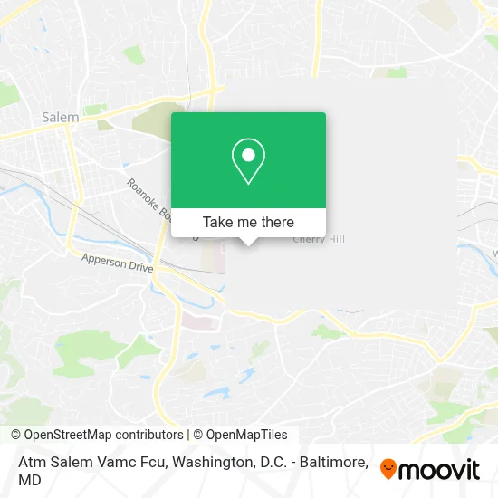 Atm Salem Vamc Fcu map