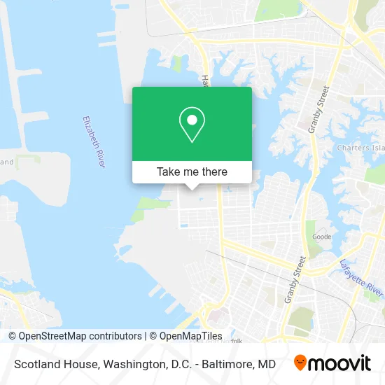 Scotland House map