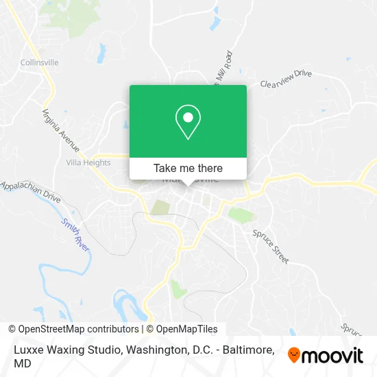 Luxxe Waxing Studio map