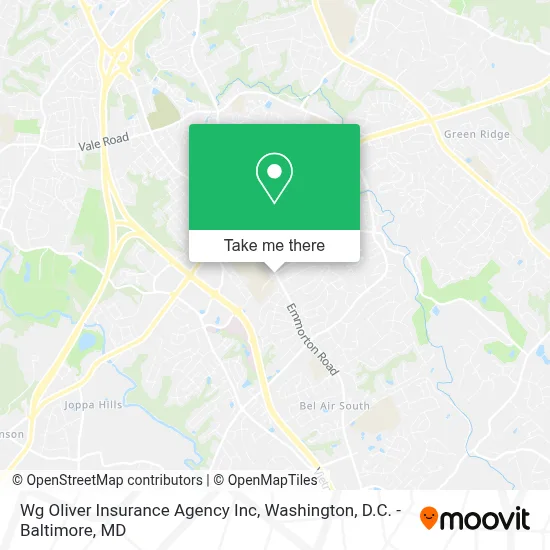 Wg Oliver Insurance Agency Inc map