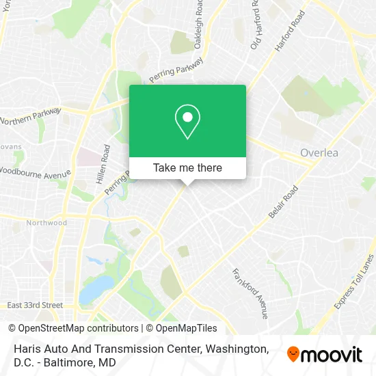 Haris Auto And Transmission Center map