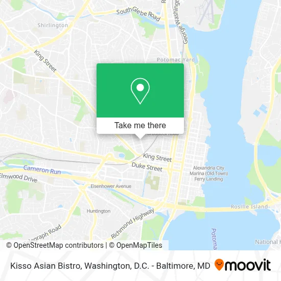 Kisso Asian Bistro map