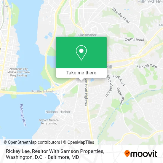 Rickey Lee, Realtor With Samson Properties map