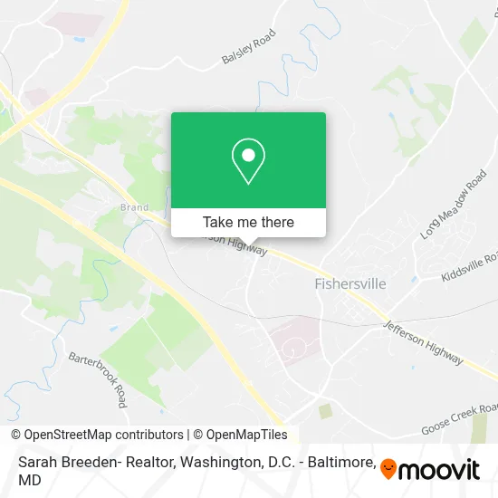 Sarah Breeden- Realtor map
