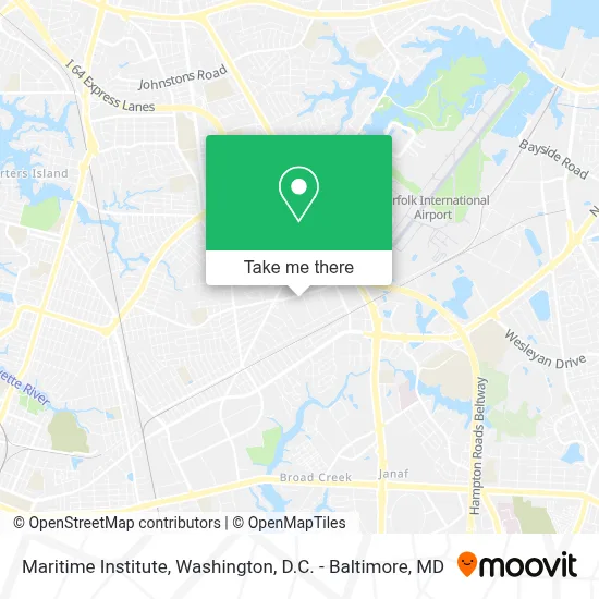 Maritime Institute map