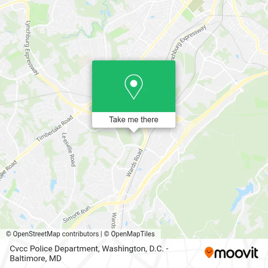 Cvcc Police Department map
