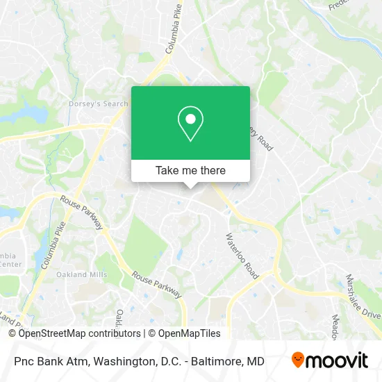 Pnc Bank Atm map