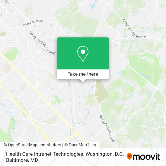 Health Care Intranet Technologies map
