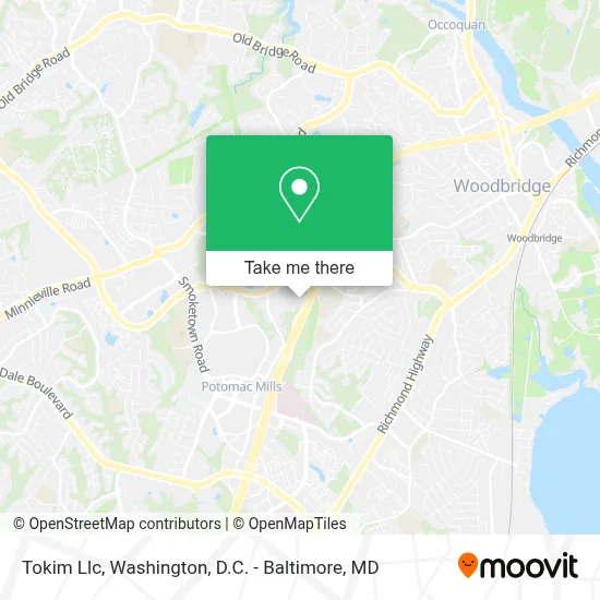 Tokim Llc map