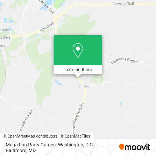 Mega Fun Party Games map