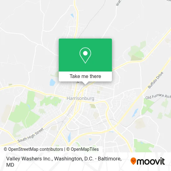 Valley Washers Inc. map